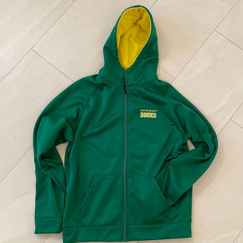 Oregon Ducks jacket with hood
